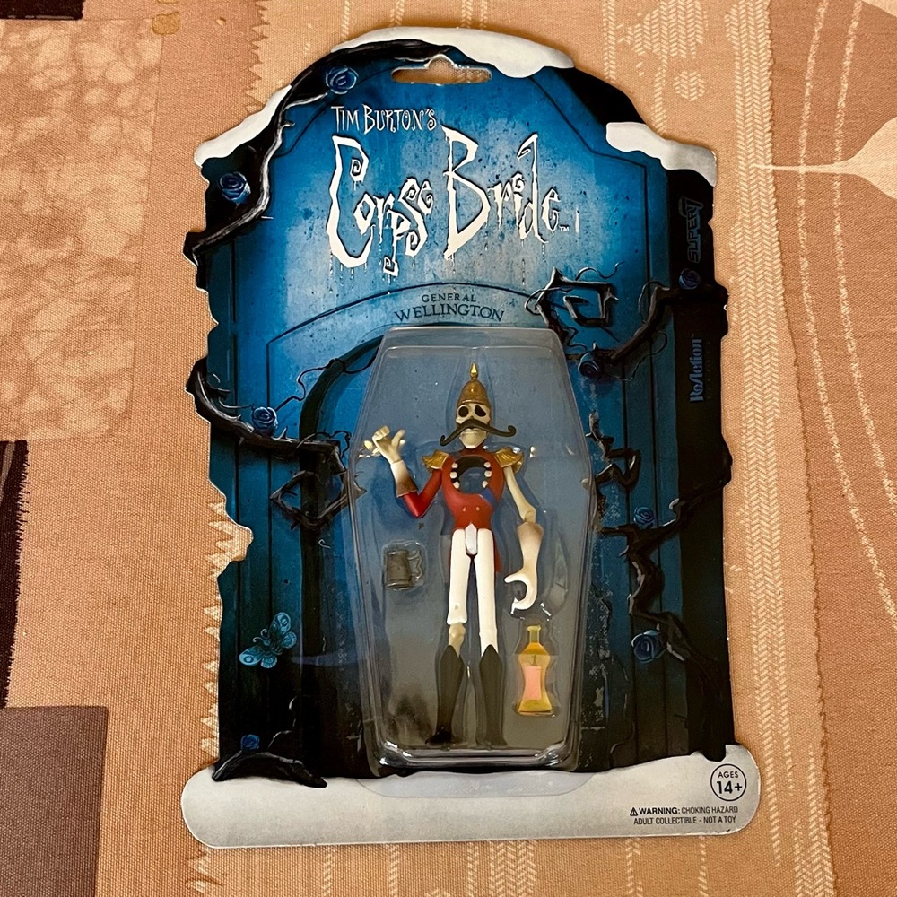Super7 Tim Burton’s Corpse Bride General Wellington Reaction Figure